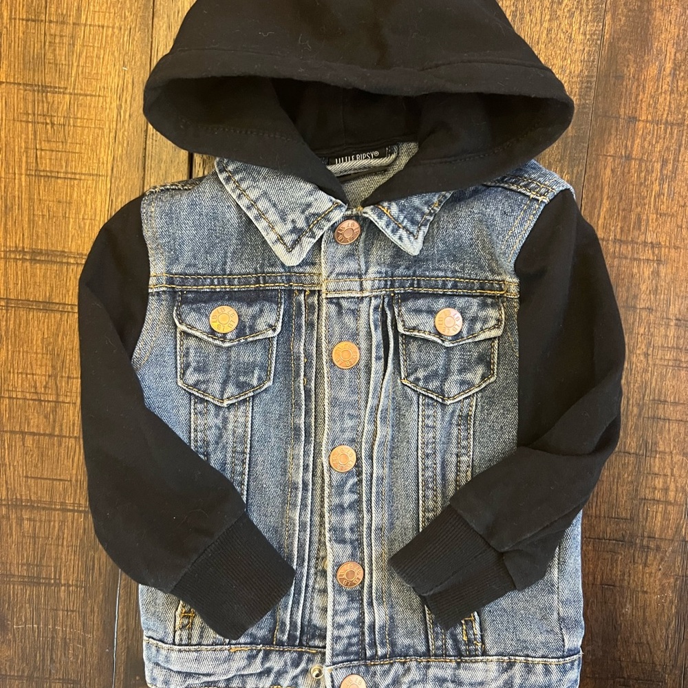 SOLD ON CROSS POSTLittle Bipsy Jean Jacket